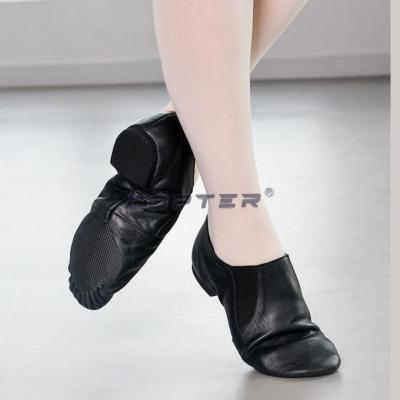 Copter Dance shoe black leather microfiber upper Jazz shoes